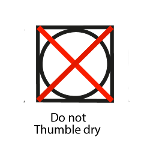 wash labels do not thumble dry